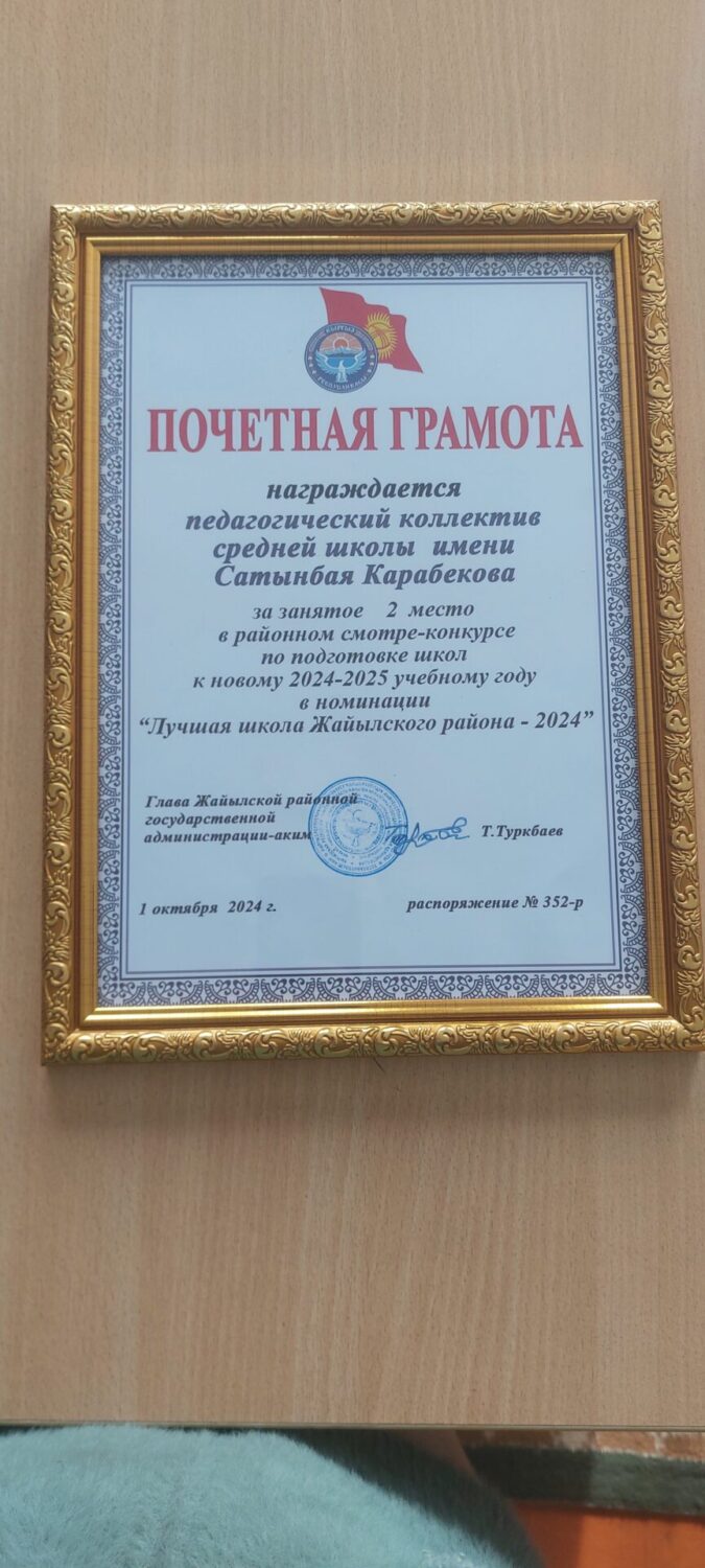 Мыкты мектеп